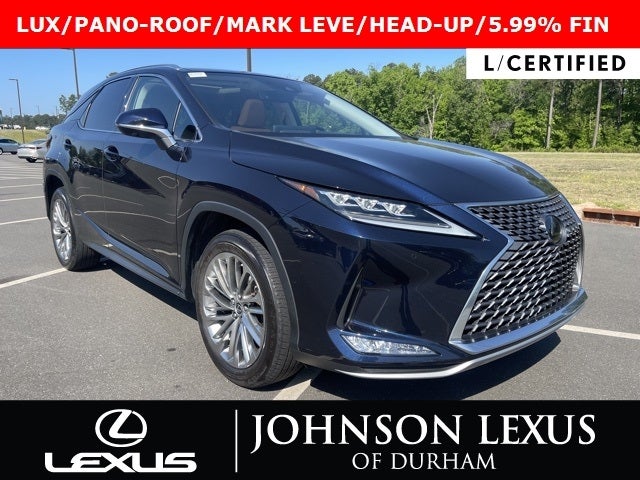 2021 Lexus RX 350 LUX/PANO-ROOF/MARK LEV/HEAD-UP/360 CAM/5.99%FIN