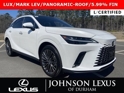 2024 Lexus RX 450h+ LUX/MARK LEV/HEAD-UP/3LED/360-CAM/5.99% FIN