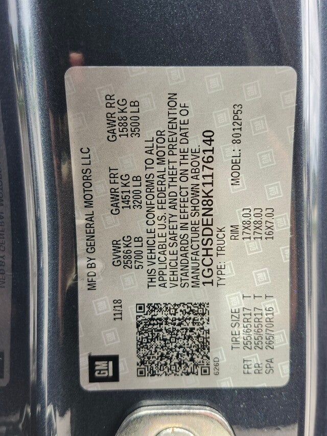 2019 Chevrolet COLORADO Z71