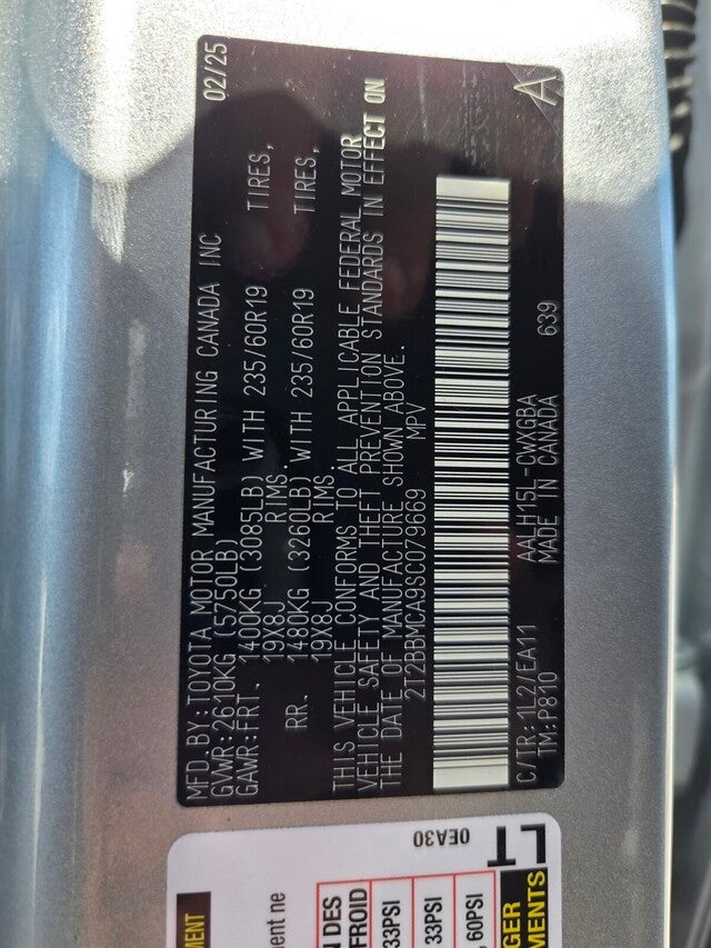 2025 Lexus RX 350H PREMIUM