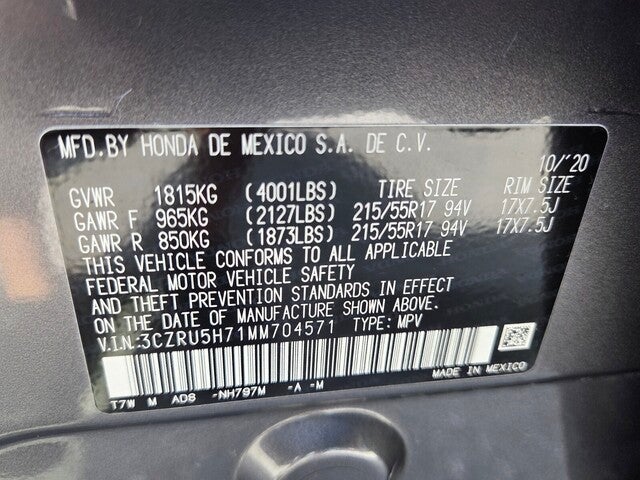 2021 Honda HR-V EX-L