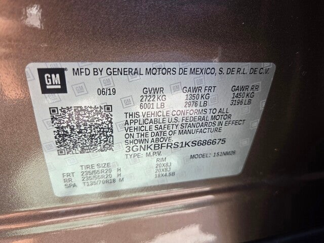 2019 Chevrolet BLAZER PREMIER