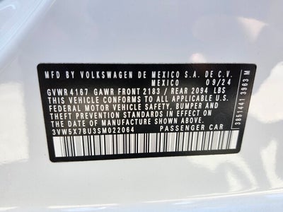 2025 Volkswagen Jetta 1.5T S