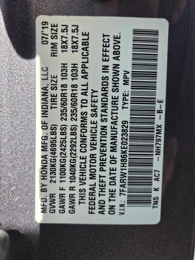 2019 Honda CR-V EX-L