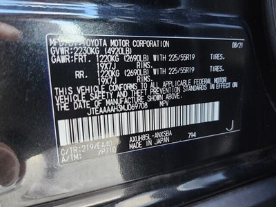 2021 Toyota VENZA LIMITED