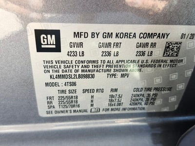 2020 Buick ENCORE GX SELECT