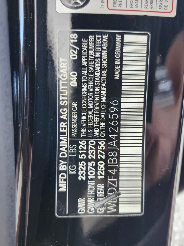 2018 Mercedes-Benz E-CLASS E 300