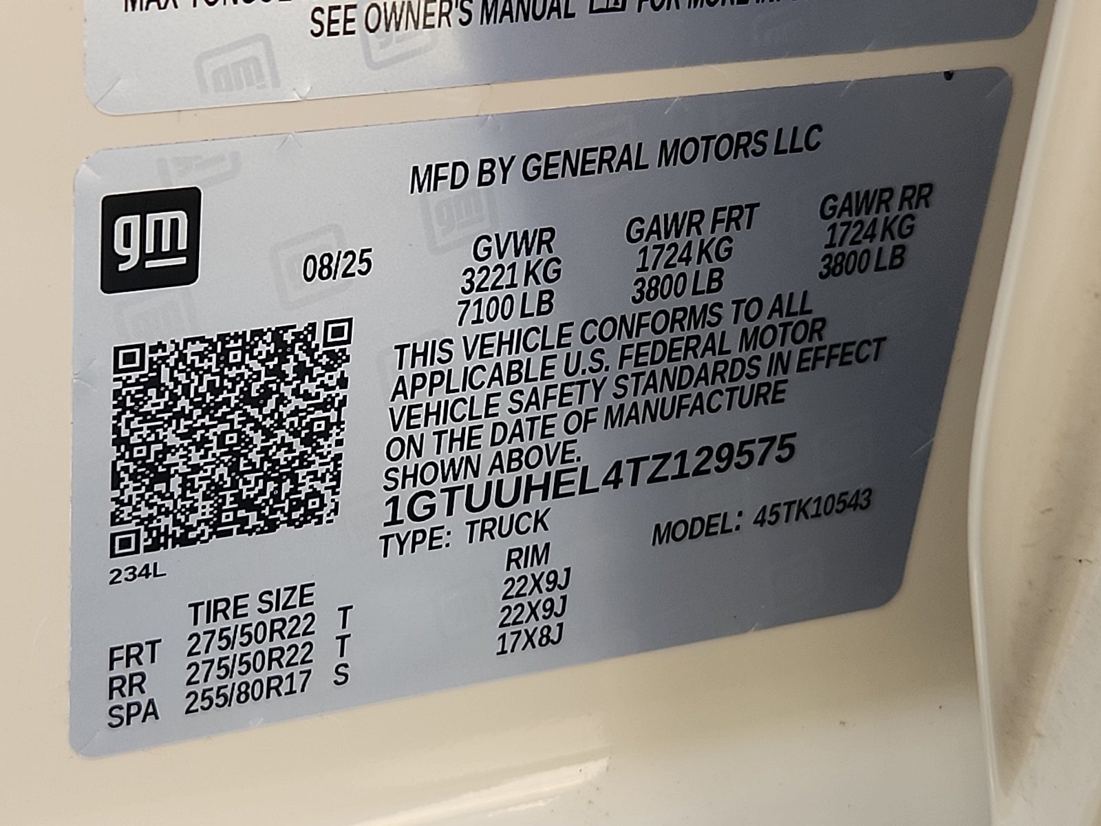 2026 GMC Sierra 1500 Crew Cab, Short Bed, Denali Ultimate, 4WD