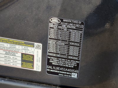 2025 Land Rover Range Rover Sport P460 Dynamic SE