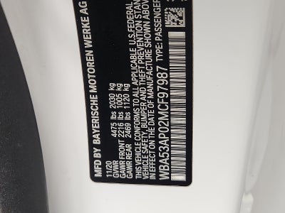 2021 BMW 430i 430i