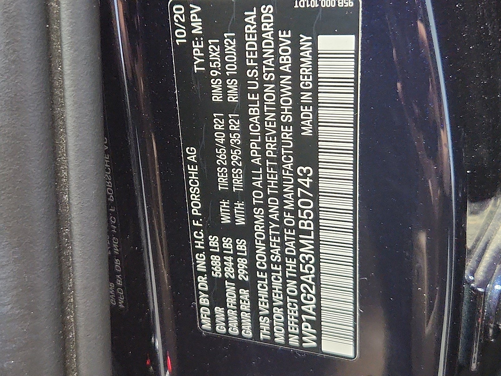 2021 Porsche Macan GTS