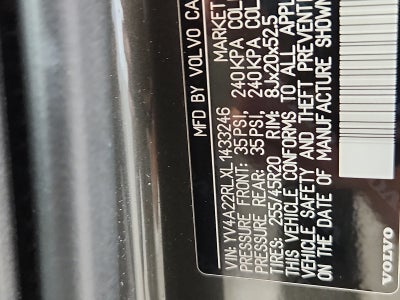 2020 Volvo XC60 T6 Inscription
