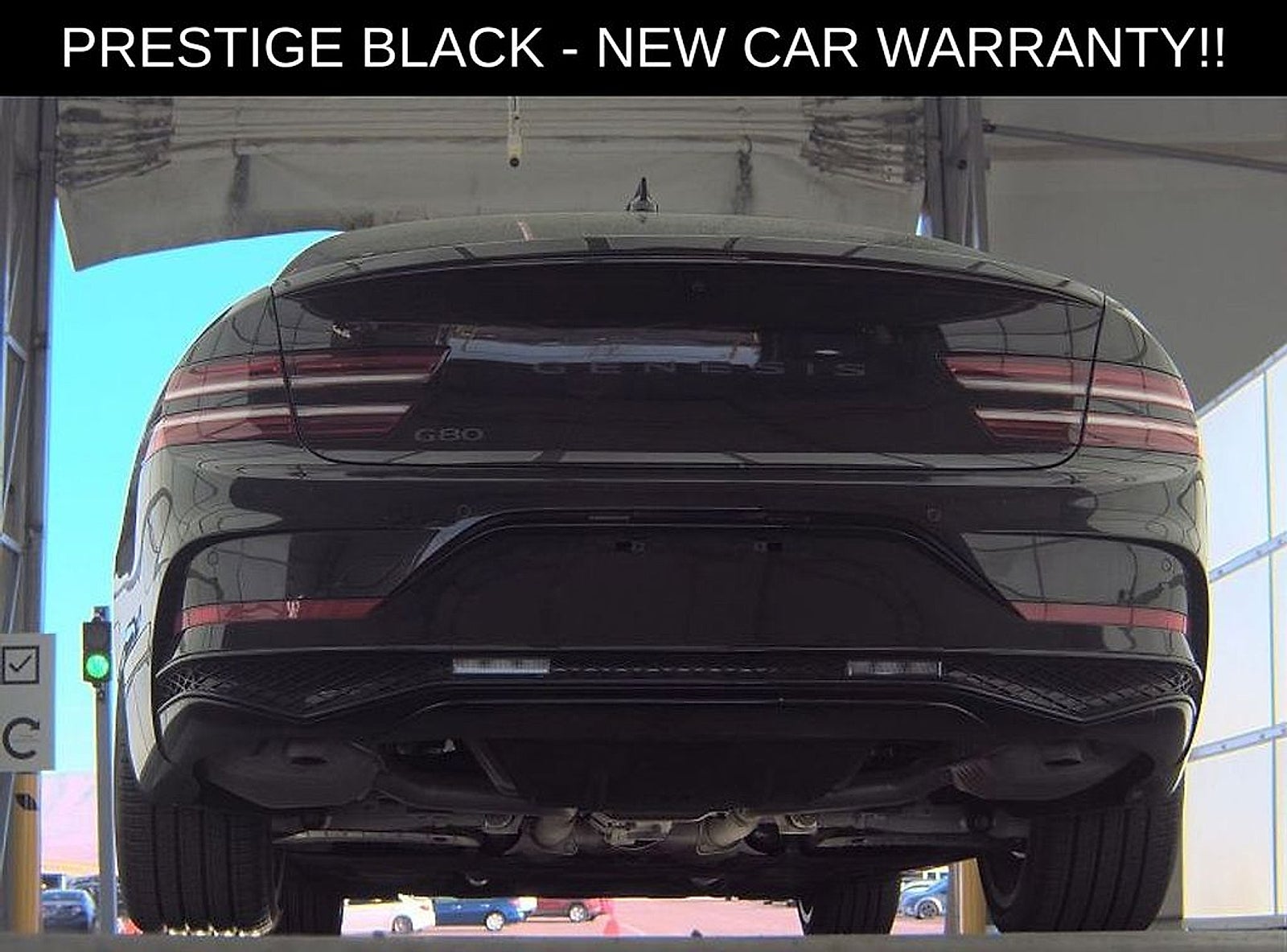 2026 Genesis G80 3.5T Prestige Black AWD