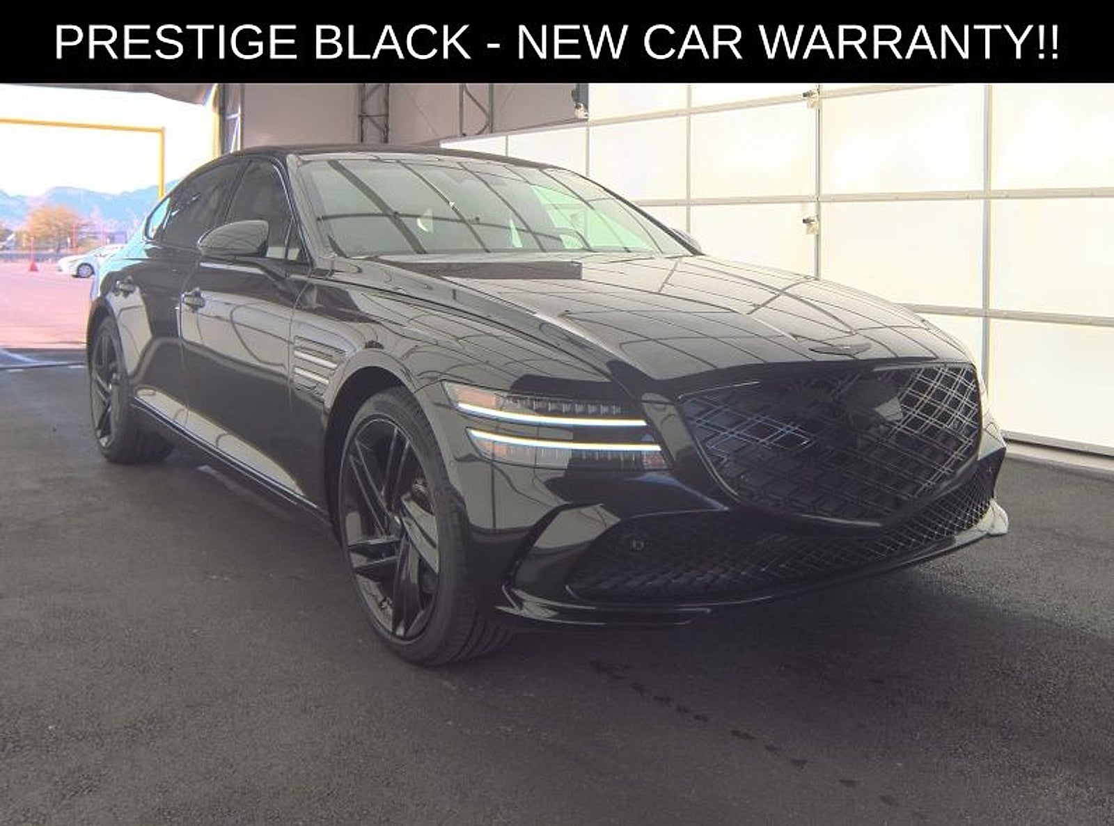 2026 Genesis G80 3.5T Prestige Black AWD