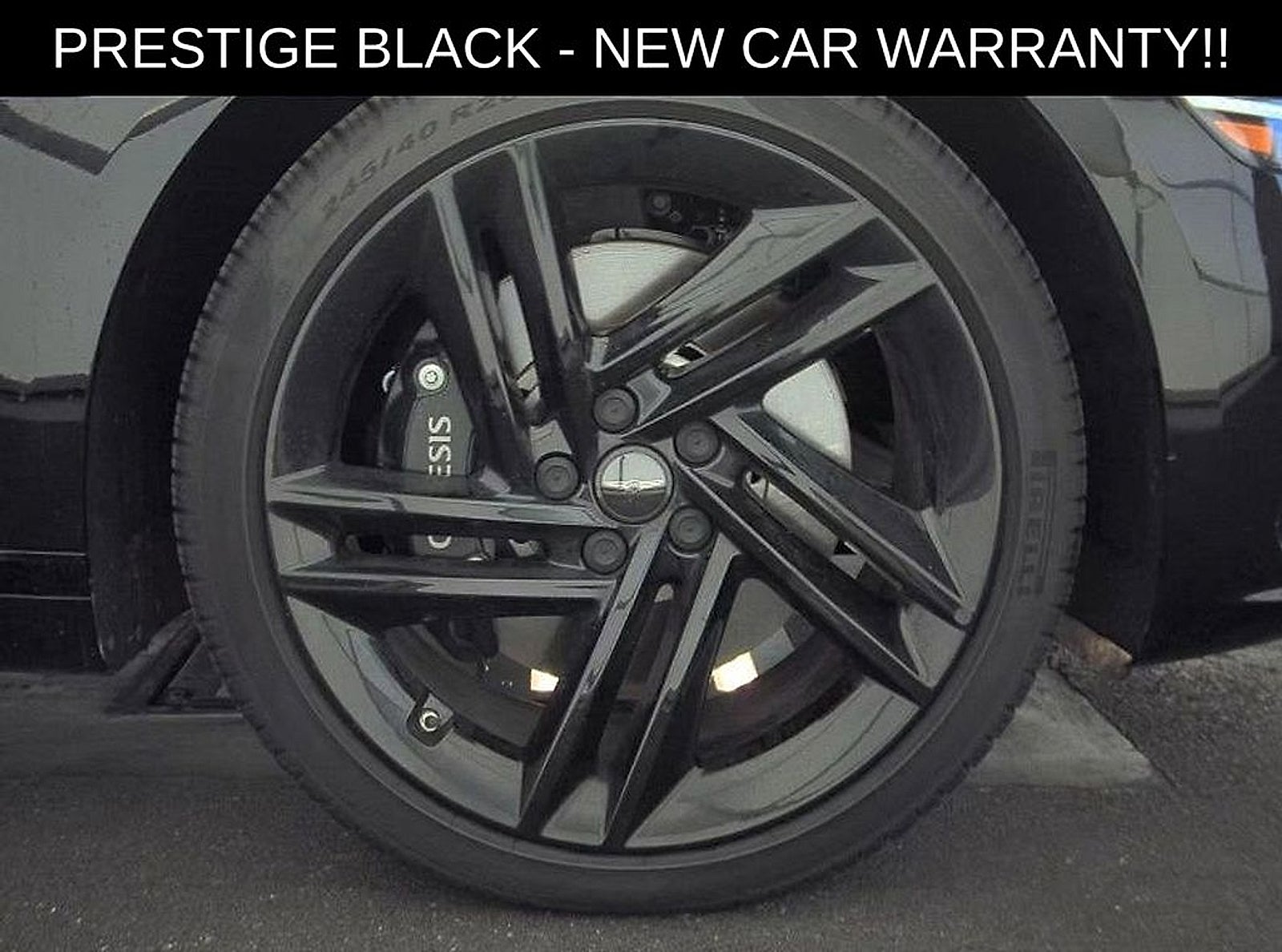 2026 Genesis G80 3.5T Prestige Black AWD