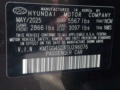 2025 Genesis G80 3.5T Sport Prestige AWD