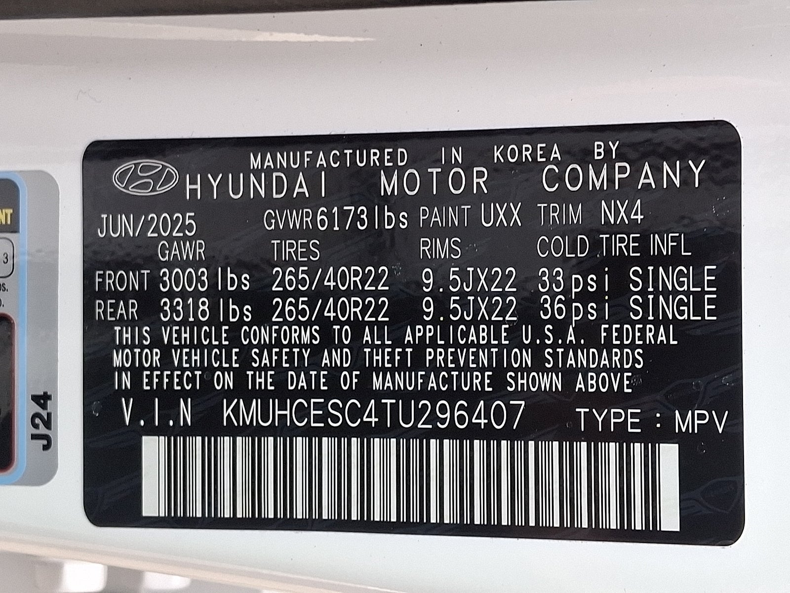 2026 Genesis GV80 3.5T Prestige Black AWD