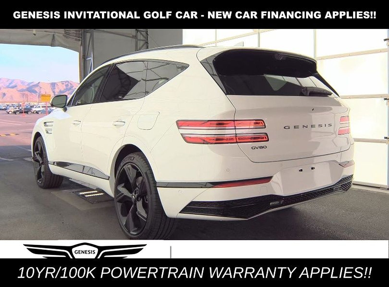 2026 Genesis GV80 3.5T Prestige Black AWD