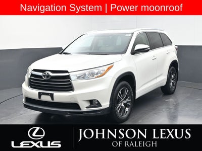 2016 Toyota Highlander XLE V6