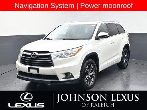 2016 Toyota Highlander XLE V6