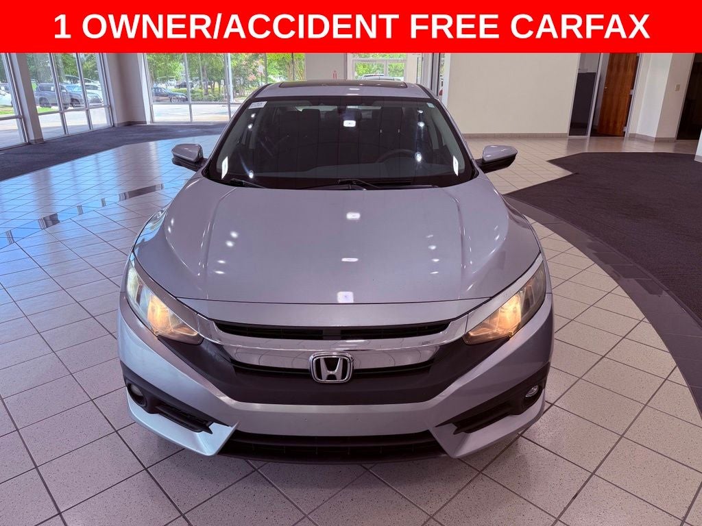 2016 Honda Civic EX-T SUNROOF/1-OWNER/CLEAN CARFAX/4 NEW TIRES