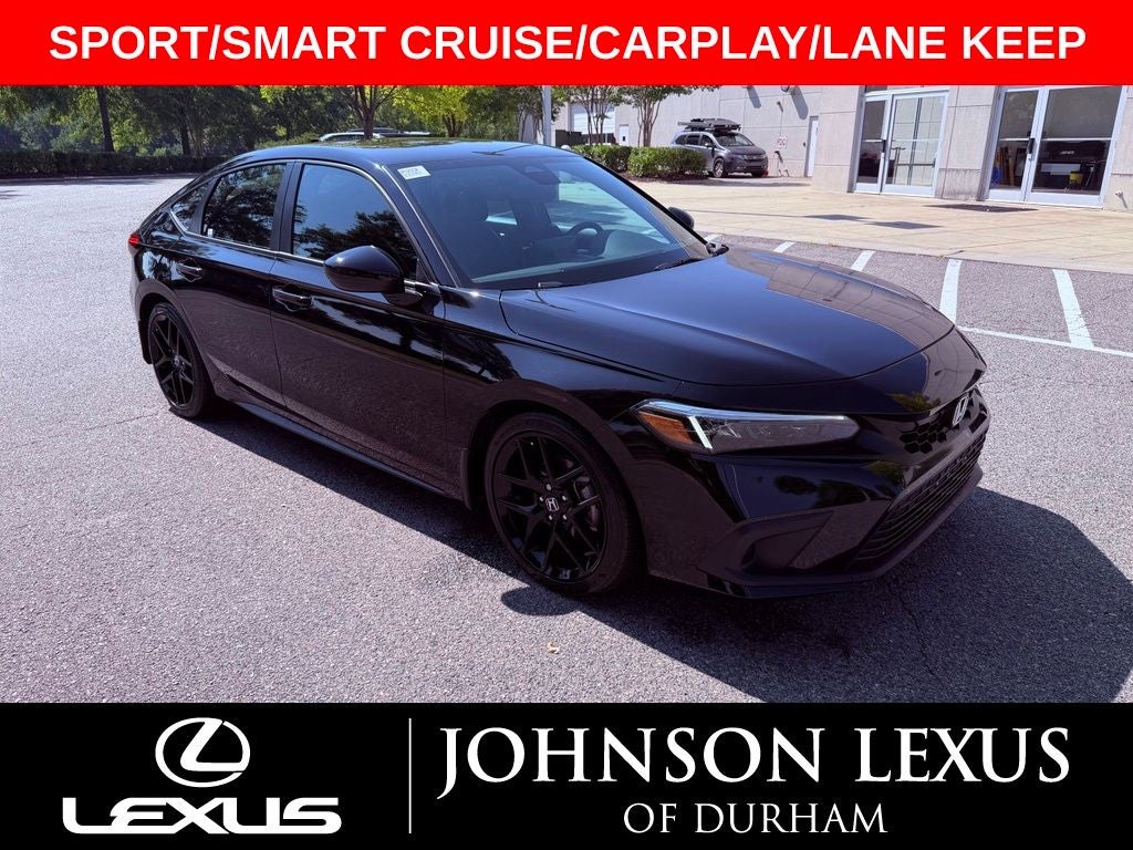 2024 Honda Civic Sport SMART CRUISE/CARPLAY/COLLISION AST/1 OWNER