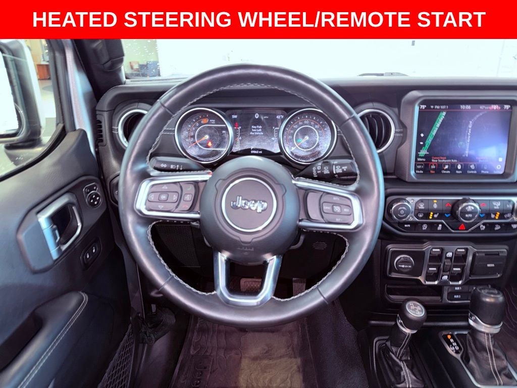 2020 Jeep Wrangler Unlimited Sahara NORTH ED/LEATHER/3-PC TOP/LED/SAFETY