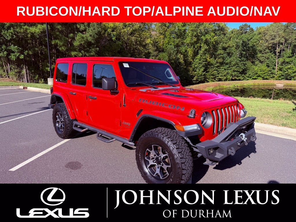 2020 Jeep Wrangler Unlimited Rubicon ALPINE AUDIO/NAV/CARPLAY/SMART CRUISE
