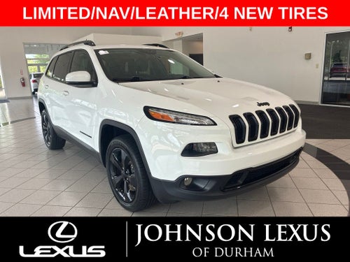 2016 Jeep Cherokee Limited NAV/LEATHER SEATS/4 NEW TIRES