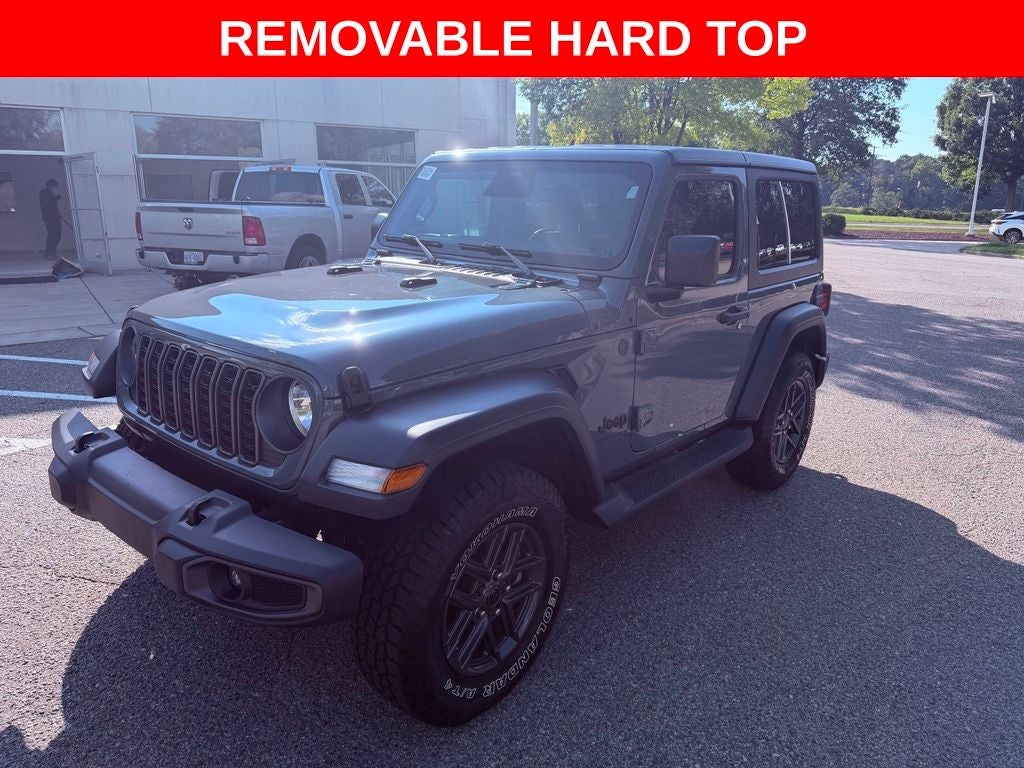 2025 Jeep Wrangler Sport S CONV. PKG/SMART CRUISE/3-PEICE HARDTOP/1 OWNER