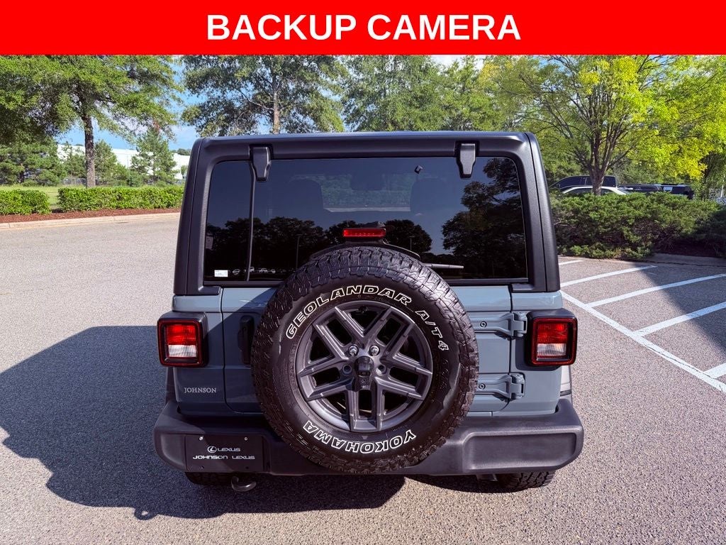 2025 Jeep Wrangler Sport S CONV. PKG/SMART CRUISE/3-PEICE HARDTOP/1 OWNER
