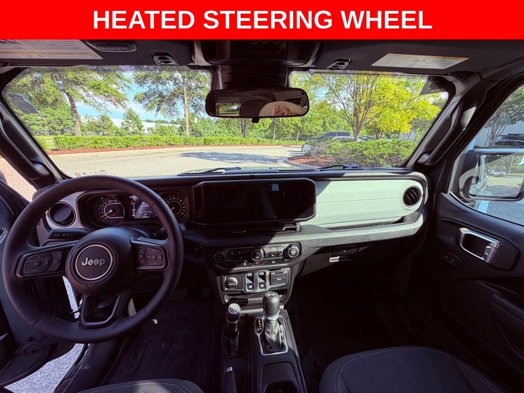 2025 Jeep Wrangler Sport S CONV. PKG/SMART CRUISE/3-PEICE HARDTOP/1 OWNER