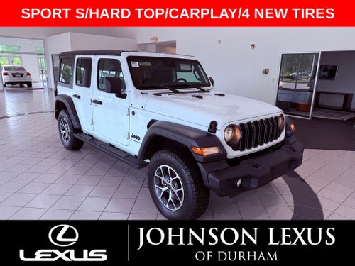 2024 Jeep Wrangler Sport S $59,155 MSRP/TECH SAFETY & CONV GROUP/NEW TIRES
