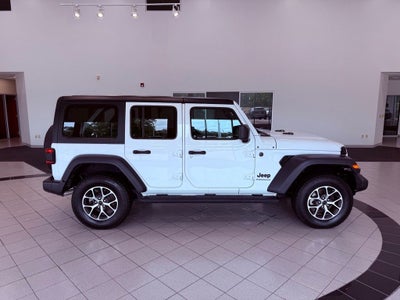 2024 Jeep Wrangler Sport S $59,155 MSRP/TECH SAFETY & CONV GROUP/NEW TIRES