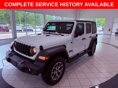 2024 Jeep Wrangler Sport S $59,155 MSRP/TECH SAFETY & CONV GROUP/NEW TIRES