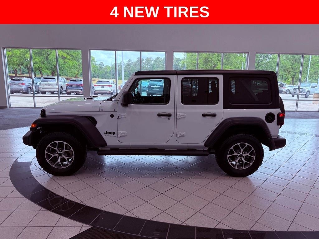 2024 Jeep Wrangler Sport S $59,155 MSRP/TECH SAFETY & CONV GROUP/NEW TIRES