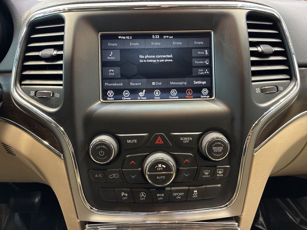 2018 Jeep Grand Cherokee Limited CARPLAY/SUNROOF/PWR SEAT/1-OWNER