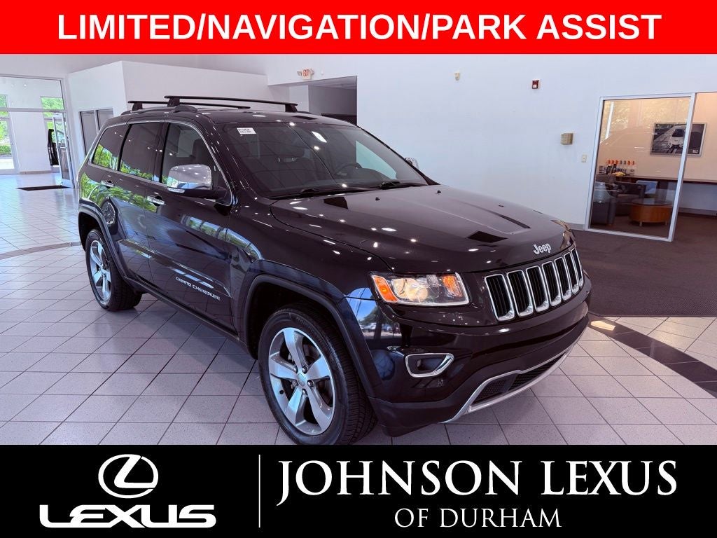 2015 Jeep Grand Cherokee Limited NAV/SUNROOF/LEATHER/PARK ASSIST