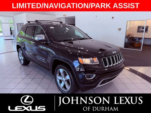 2015 Jeep Grand Cherokee Limited NAV/SUNROOF/LEATHER/PARK ASSIST