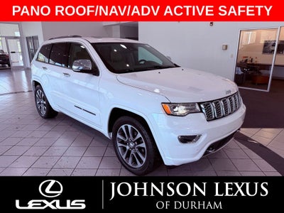 2018 Jeep Grand Cherokee Overland PANO ROOF/NAV/ACTIVE SAFETY PKG/BLIND SPOT