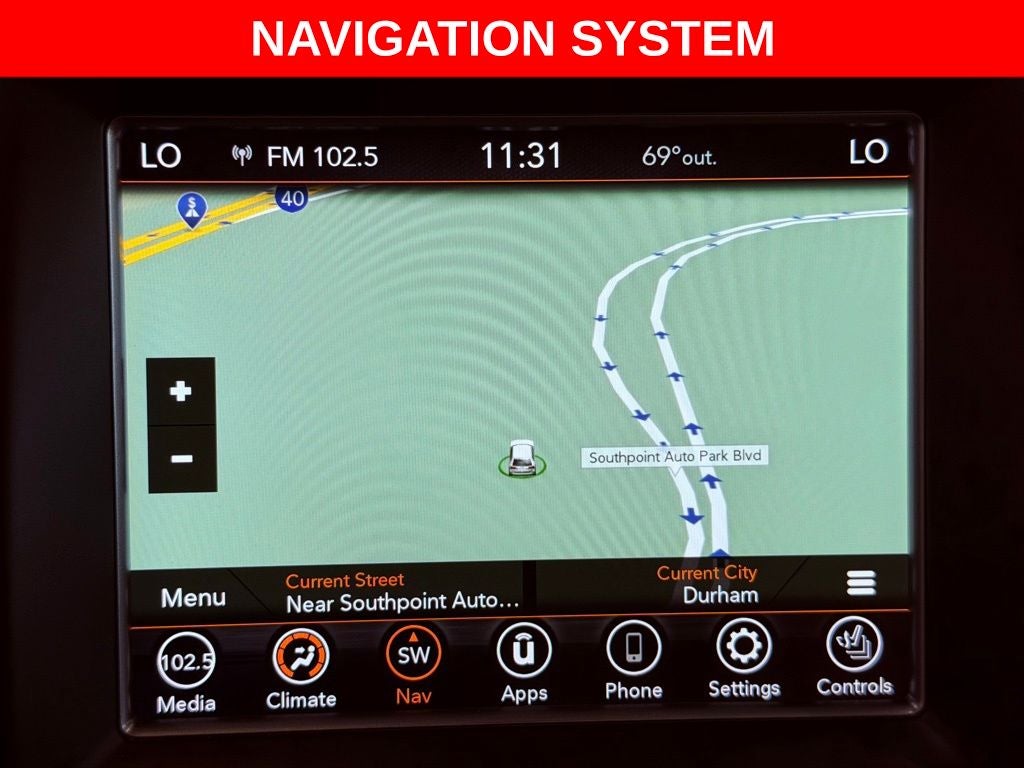 2018 Jeep Grand Cherokee Overland PANO ROOF/NAV/ACTIVE SAFETY PKG/BLIND SPOT