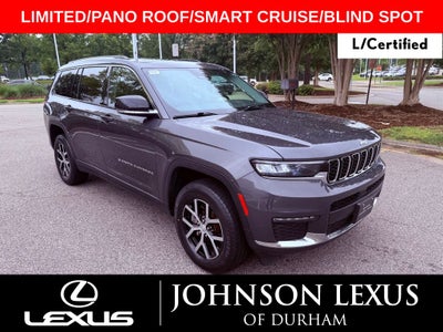 2023 Jeep Grand Cherokee L Limited PANO ROOF/BLIND SPOT/CARPLAY/4 NEW TIRES