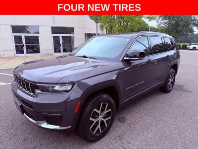 2023 Jeep Grand Cherokee L Limited PANO ROOF/BLIND SPOT/CARPLAY/4 NEW TIRES