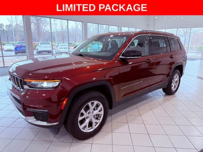 2022 Jeep Grand Cherokee L Limited 360 CAM/NAV/PARK AST/1 OWNER/CLEAN CARFAX