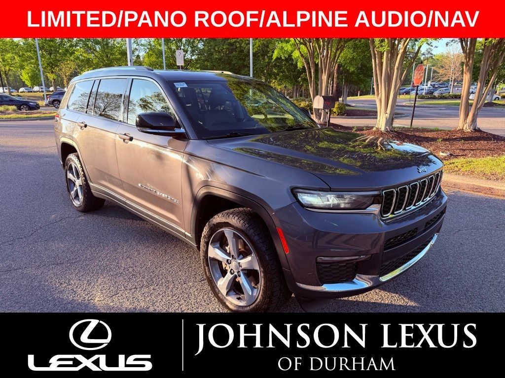 2021 Jeep Grand Cherokee L Limited PANO ROOF/ALPINE AUDIO/NAV/CARPLAY