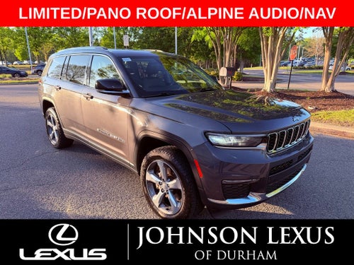 2021 Jeep Grand Cherokee L Limited PANO ROOF/ALPINE AUDIO/NAV/CARPLAY