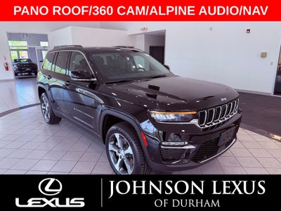 2022 Jeep Grand Cherokee 4xe PANO ROOF/ALPINE AUDIO/360 CAM/NAV/ALL RECORDS
