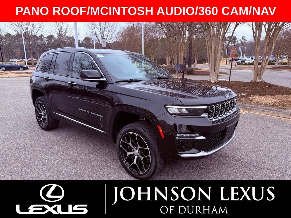 2023 Jeep Grand Cherokee Summit Reserve 4xe PANO ROOF/MCINTOSH SOUND