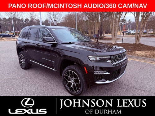2023 Jeep Grand Cherokee Summit Reserve 4xe PANO ROOF/MCINTOSH SOUND