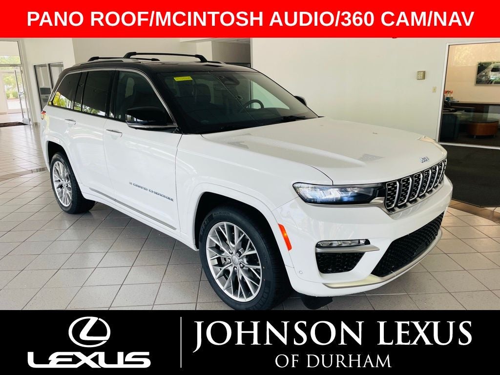 2023 Jeep Grand Cherokee Summit 4xe PANO ROOF/MCINTOSH SURROUND SOUND